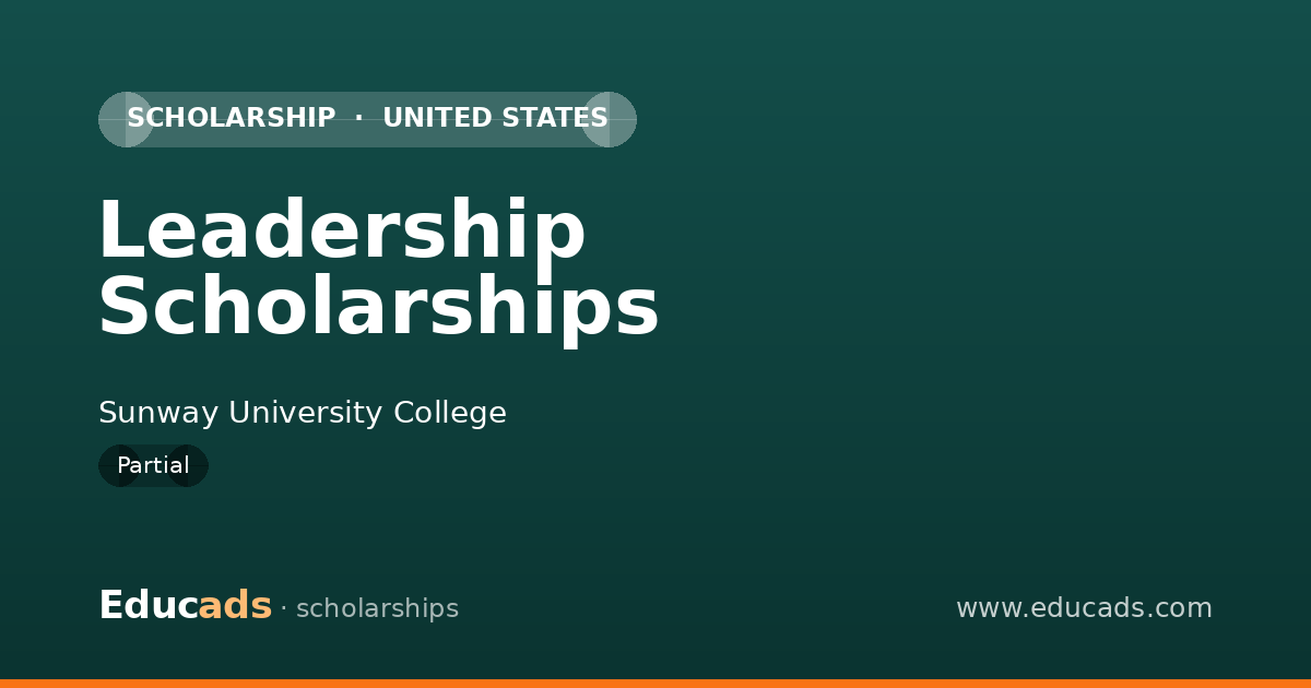 Leadership Scholarships scholarship