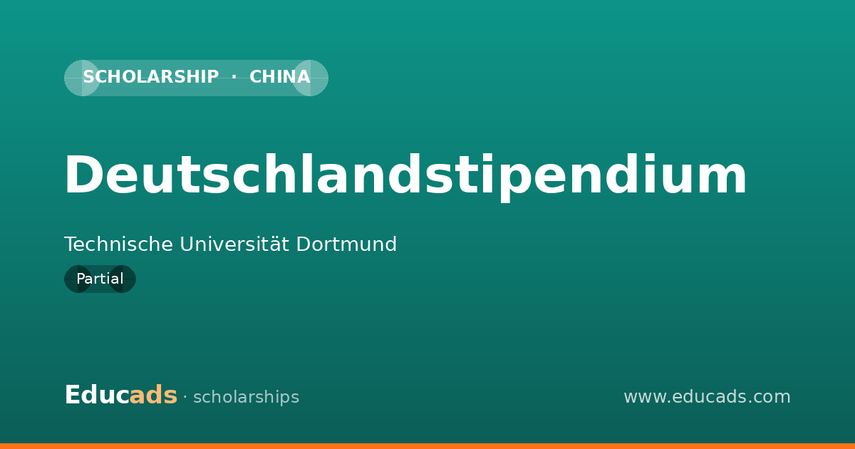 Deutschlandstipendium scholarship