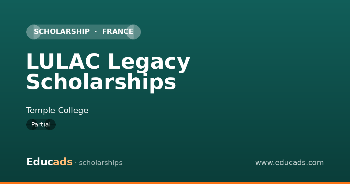 LULAC Legacy Scholarships scholarship