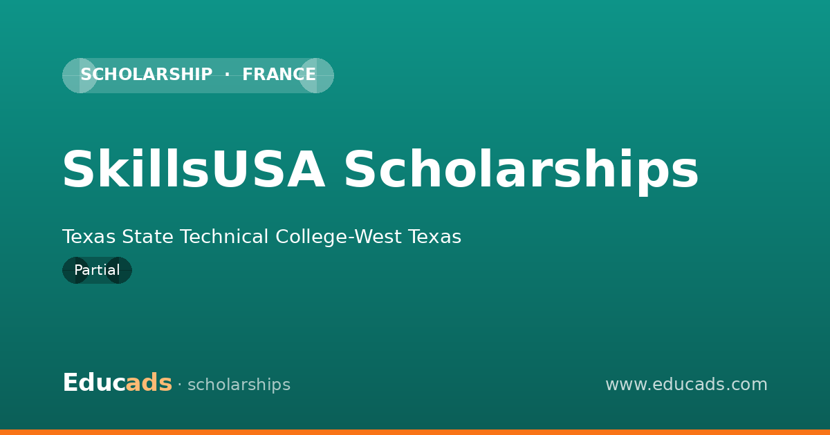 SkillsUSA Scholarships scholarship