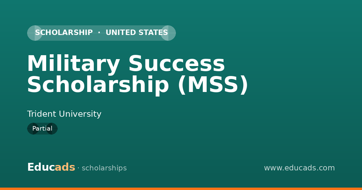 Military Success Scholarship (MSS) scholarship