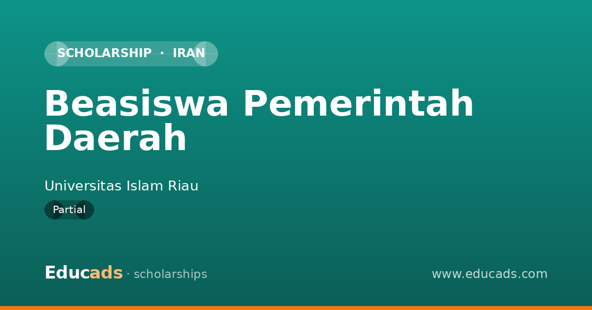 Beasiswa Pemerintah Daerah scholarship