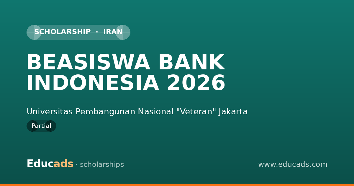 BEASISWA BANK INDONESIA 2026 scholarship