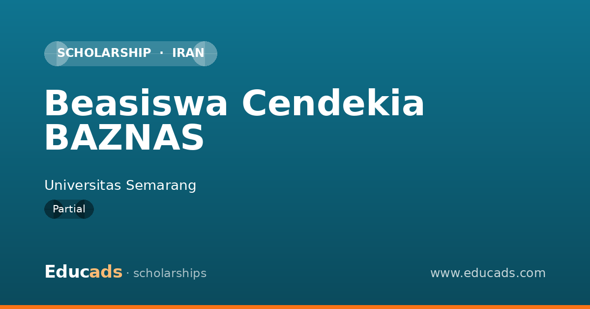 Beasiswa Cendekia BAZNAS scholarship