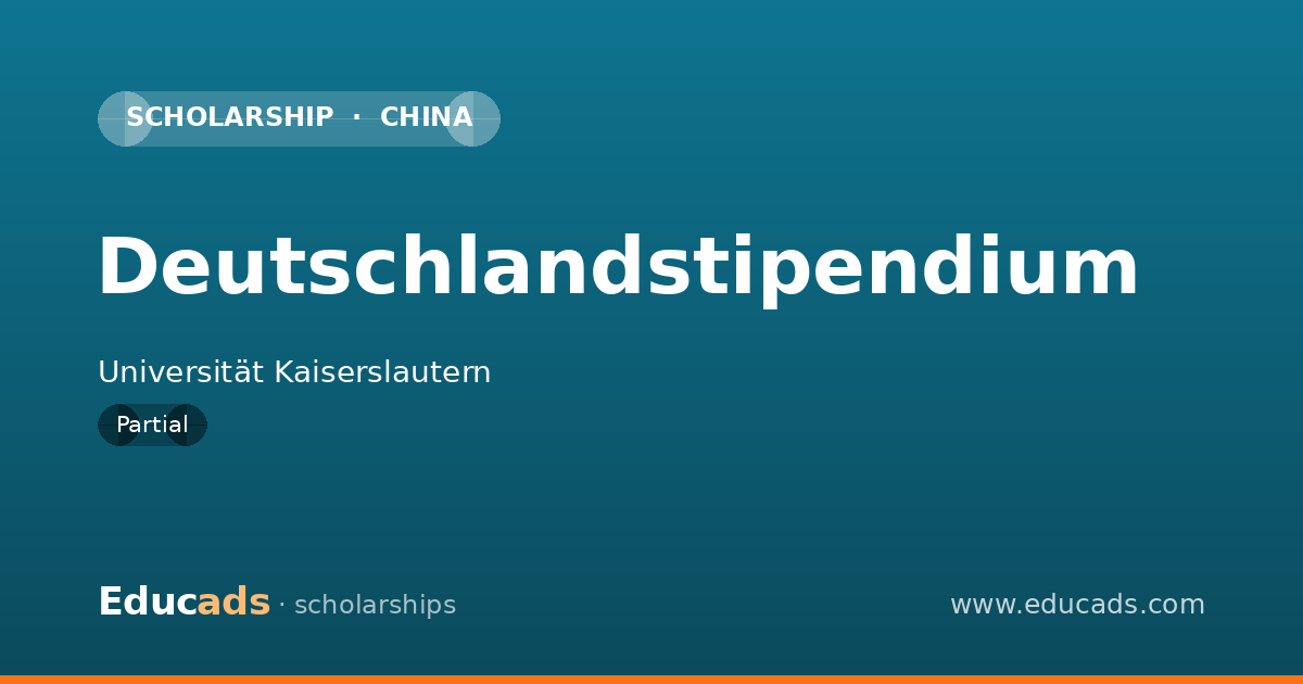 Deutschlandstipendium scholarship