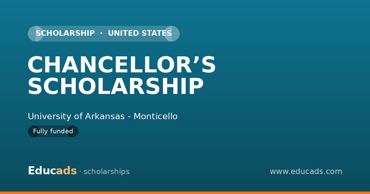 CHANCELLOR’S SCHOLARSHIP scholarship