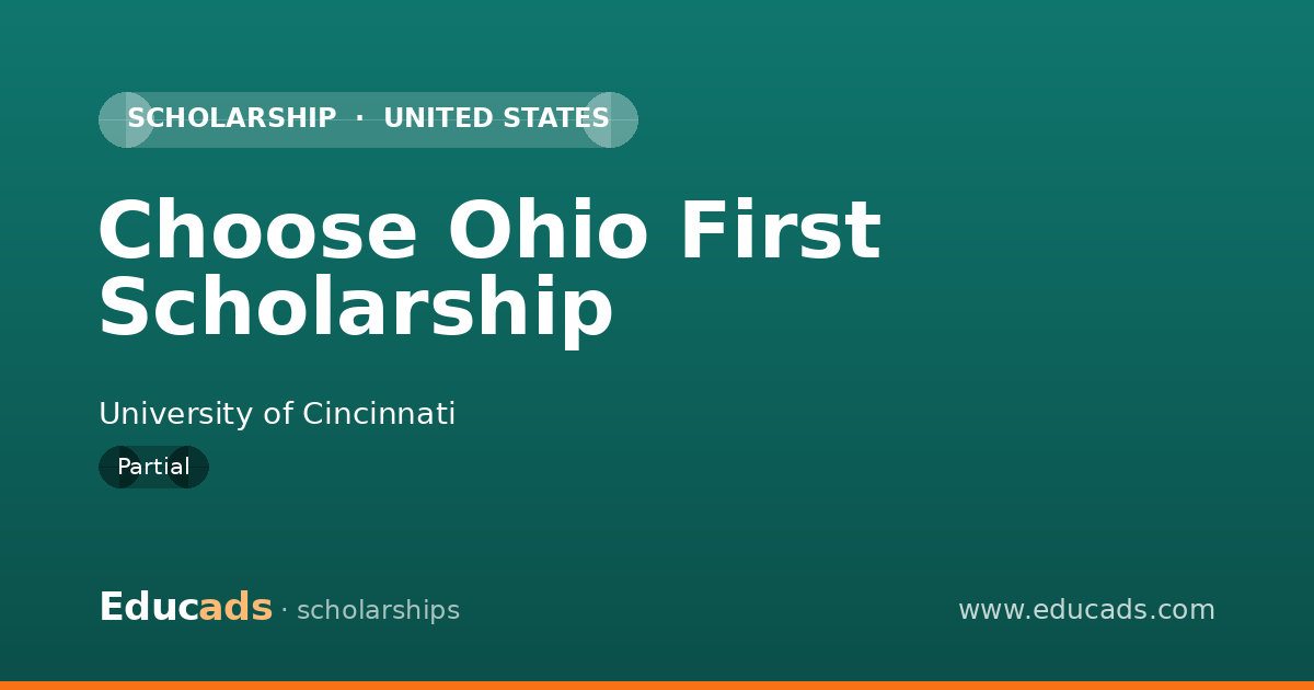 Choose Ohio First Scholarship scholarship