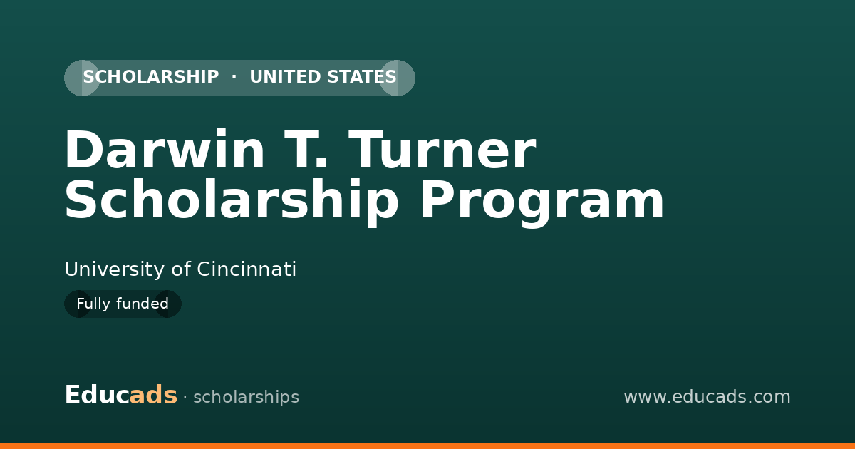Darwin T. Turner Scholarship Program scholarship