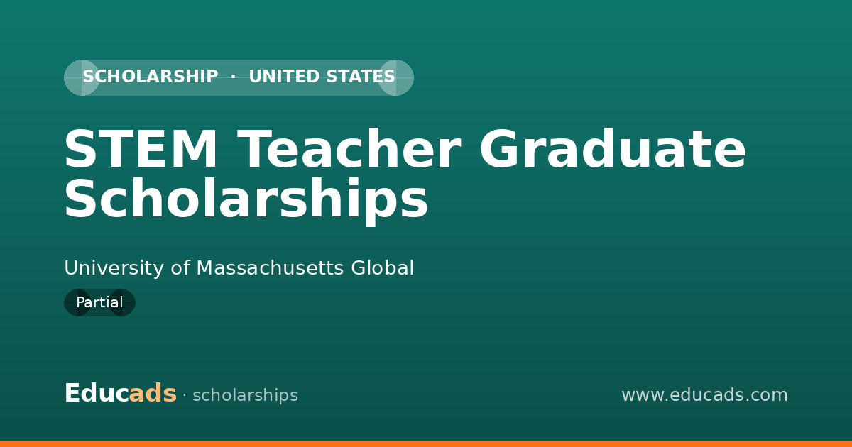 STEM Teacher Graduate Scholarships scholarship