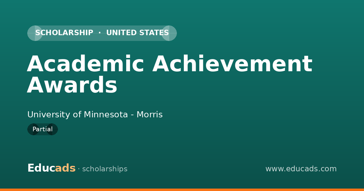 Academic Achievement Awards scholarship