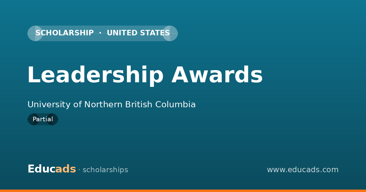 Leadership Awards scholarship