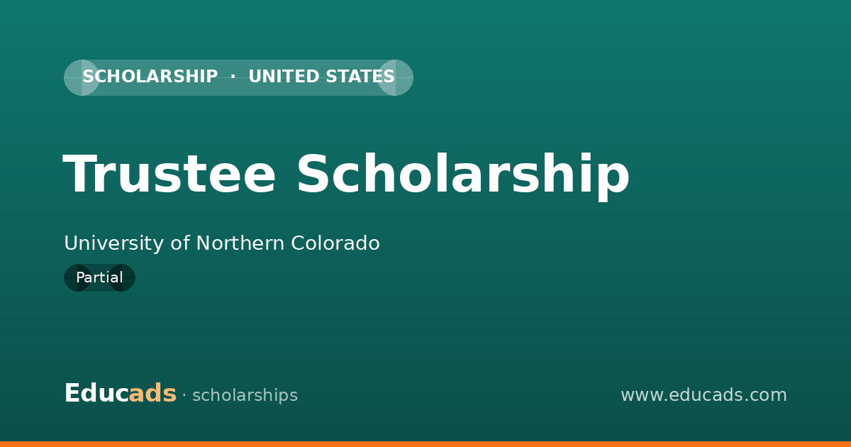 Trustee Scholarship scholarship