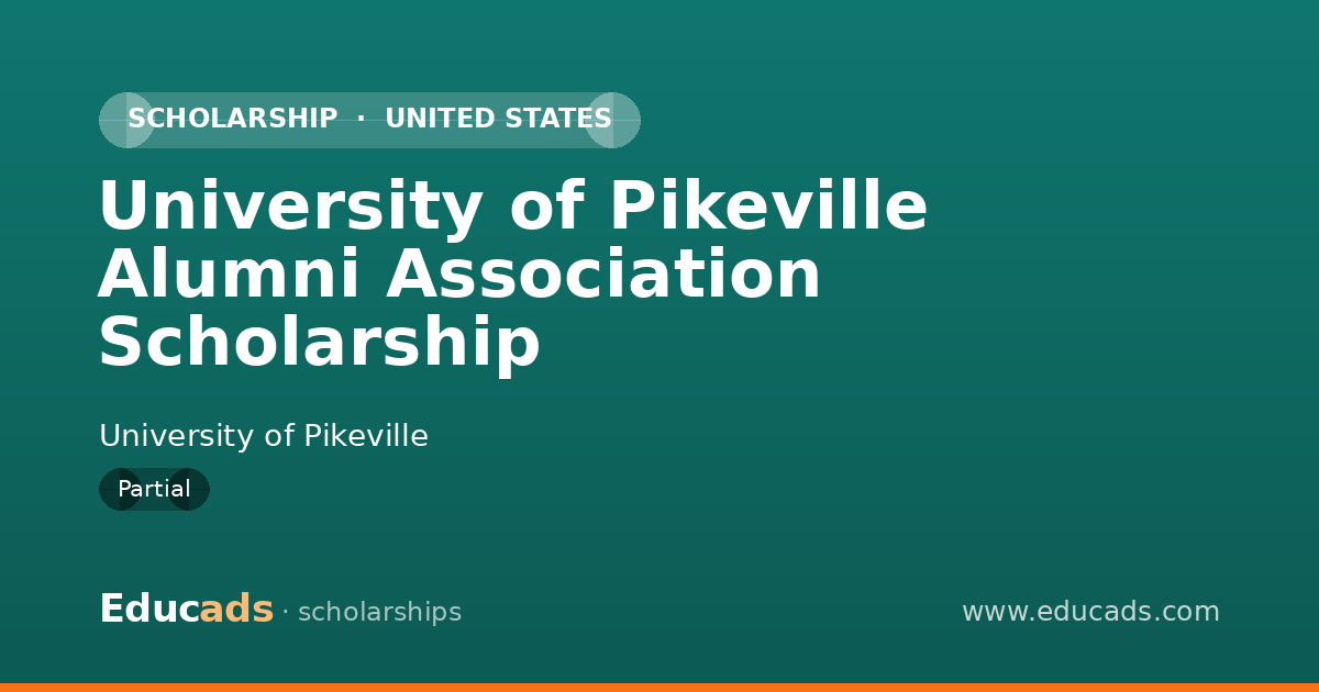 University of Pikeville Alumni Association Scholarship scholarship