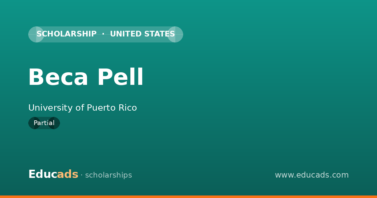 Beca Pell scholarship