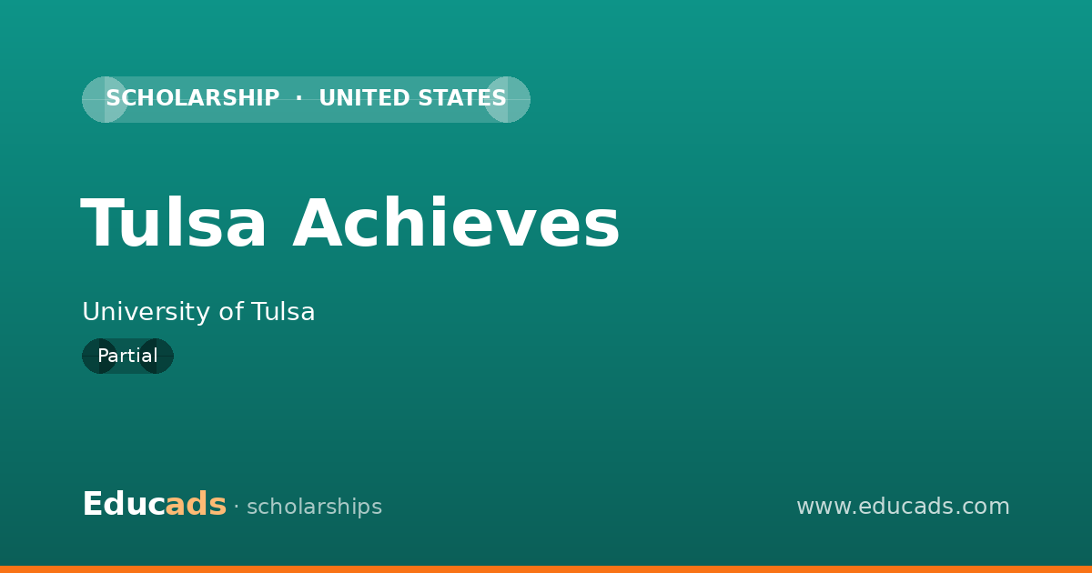 Tulsa Achieves scholarship