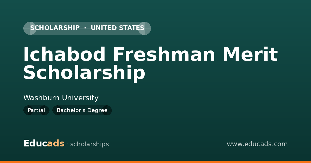 Ichabod Freshman Merit Scholarship scholarship