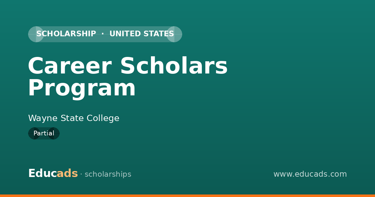Career Scholars Program scholarship