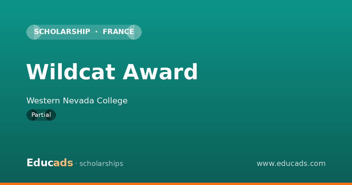 Wildcat Award scholarship