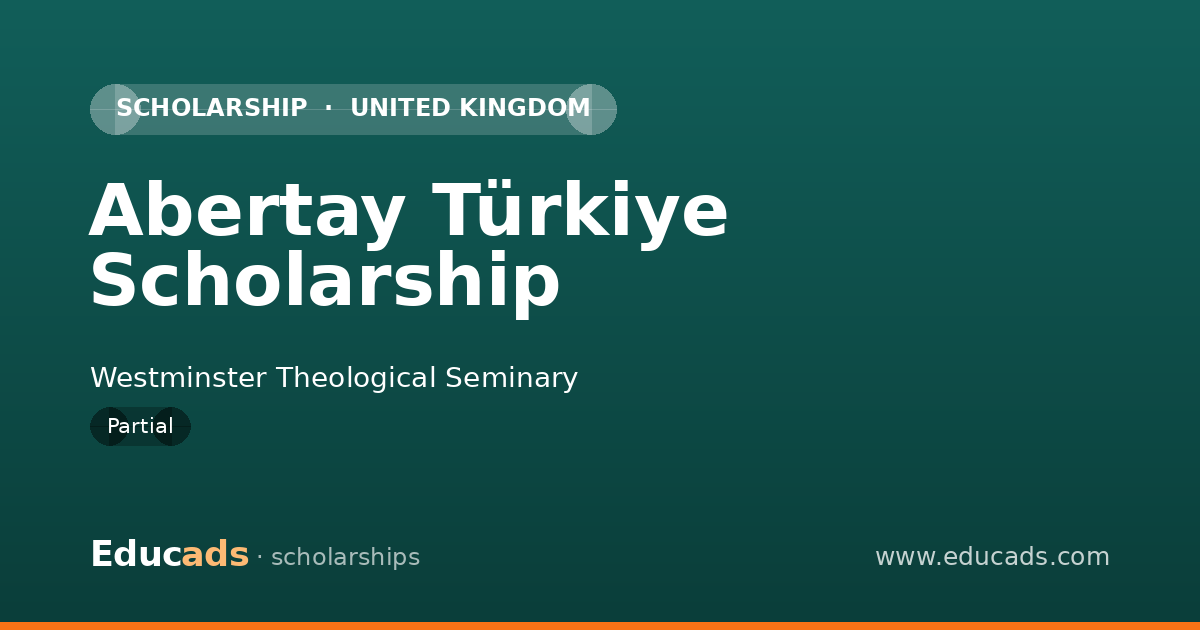Abertay Türkiye Scholarship scholarship
