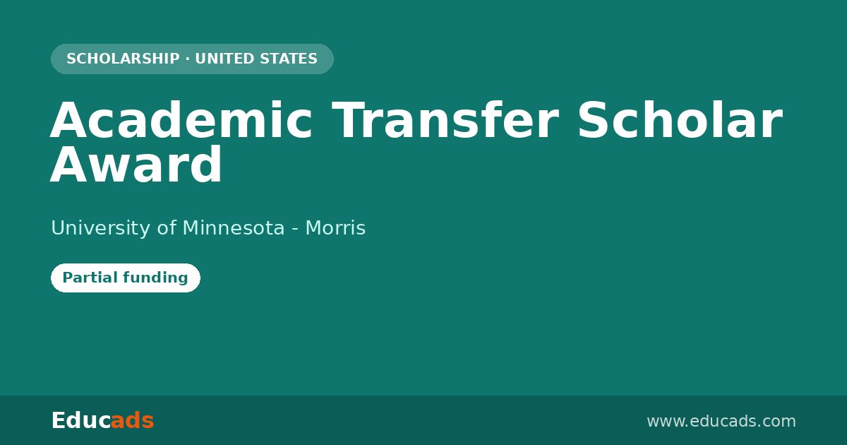 Academic Transfer Scholar Award scholarship
