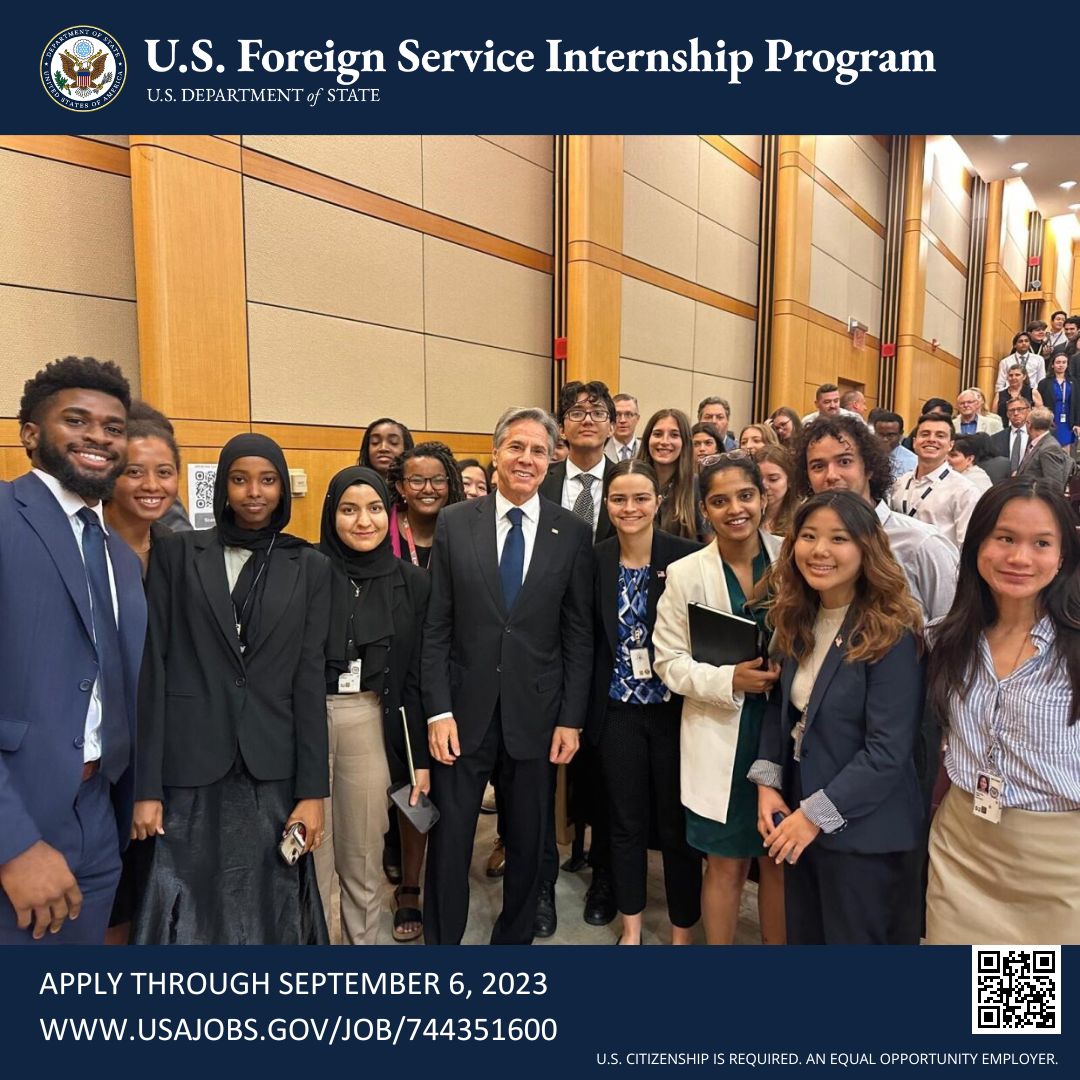 U.S. Foreign Service Summer Internship Program Is Accepting Applications