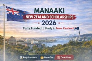 Manaaki New Zealand Scholarships