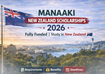 Manaaki New Zealand Scholarships